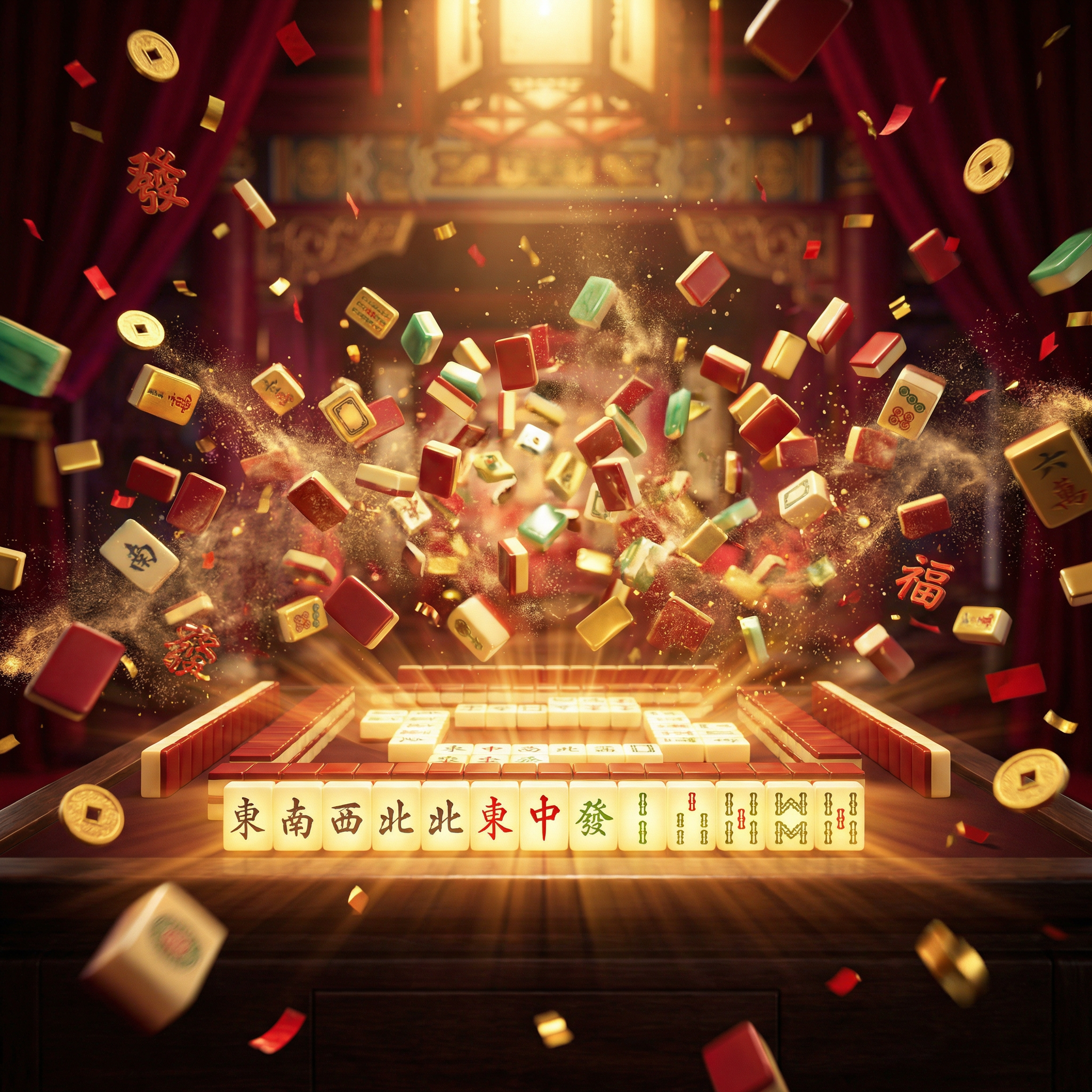 麻将糊了 - 快速简化版展示图